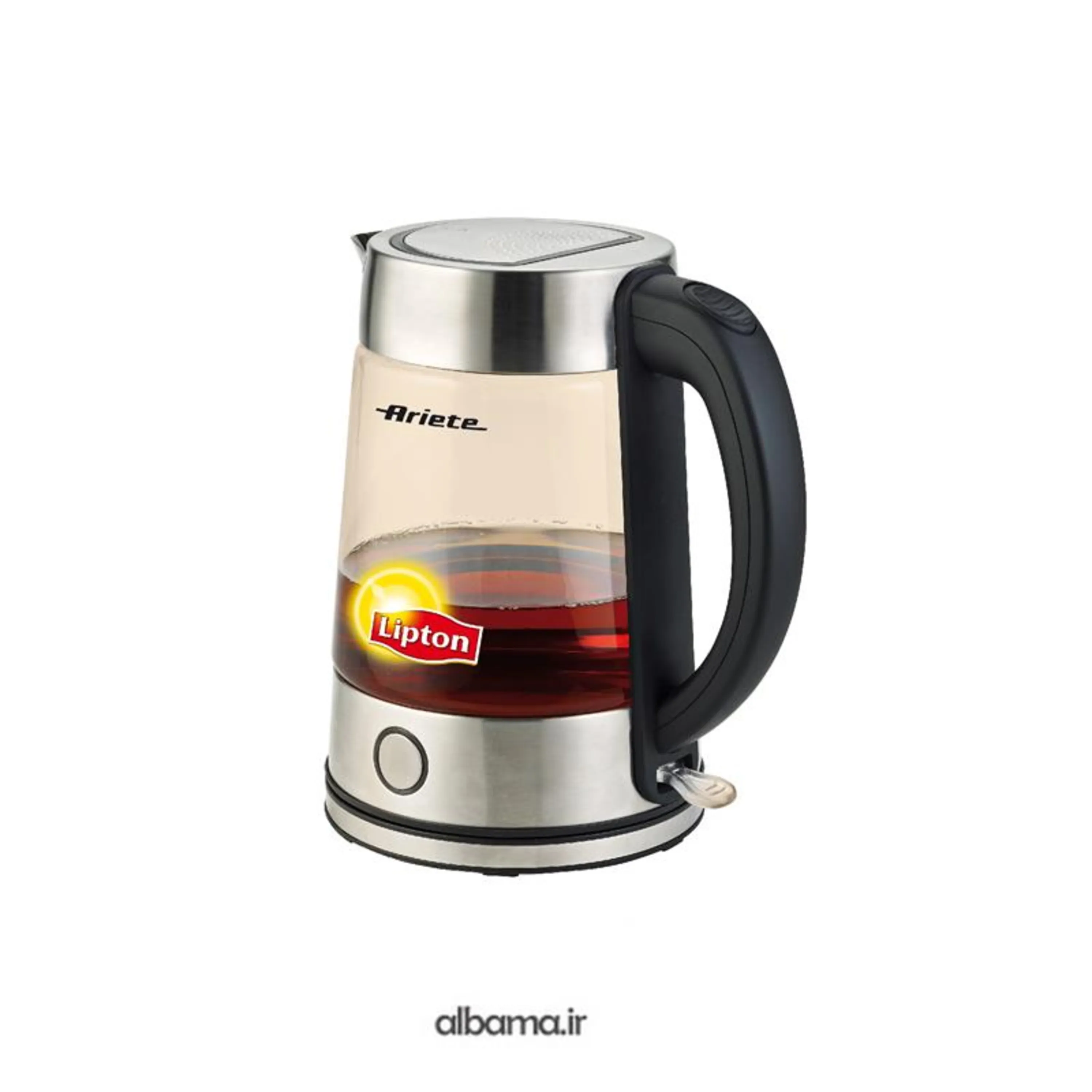 کتری برقی بدون سیم لیپتون استیل و پیرکس AR2872 آریته کتری برقی بدون سیم لیپتون استیل و پیرکس AR2872 آریته